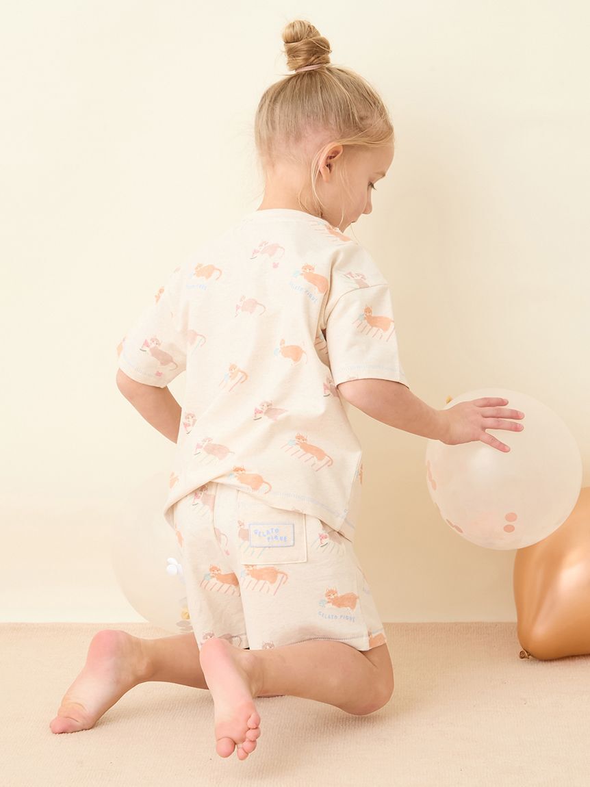 GELATO PIQUE KIDS & BABY「【KIDS】シーサイドキャット柄ショートパンツ」|その他|