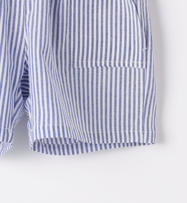 SHIPS KIDS「SHIPS KIDS:80～90cm / ベビー ストライプ ショートパンツ」|その他|