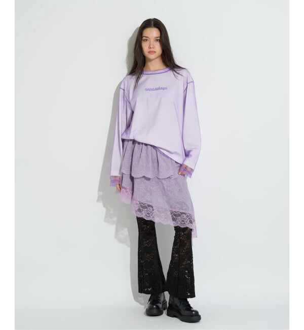 JOINT WORKS「ANNA SUI NYC / アナスイエヌワイシー  メッシュレイヤードロングTシャツ」|Tシャツ・カットソー|