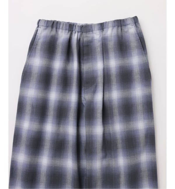 JOURNAL STANDARD「《予約》【FOLL / フォル】brushed cotton cashmere check pants」|スラックス|