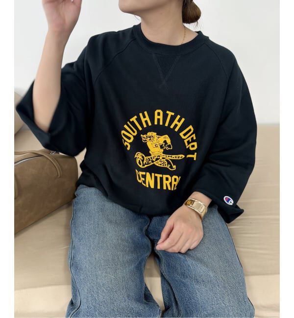 JOURNAL STANDARD「《予約》別注【CHAMPION/チャンピオン】 for JS C/N HALF SLEEVE SWEAT」|スウェット・ジャージ|