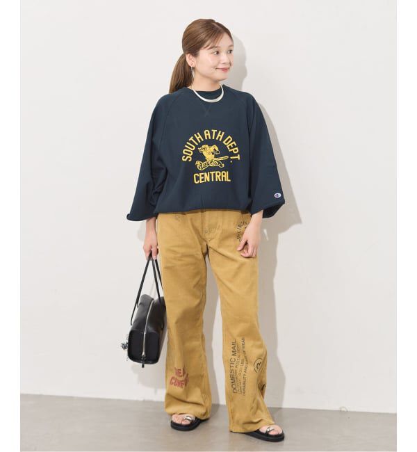 JOURNAL STANDARD「《予約》別注【CHAMPION/チャンピオン】 for JS C/N HALF SLEEVE SWEAT」|スウェット・ジャージ|