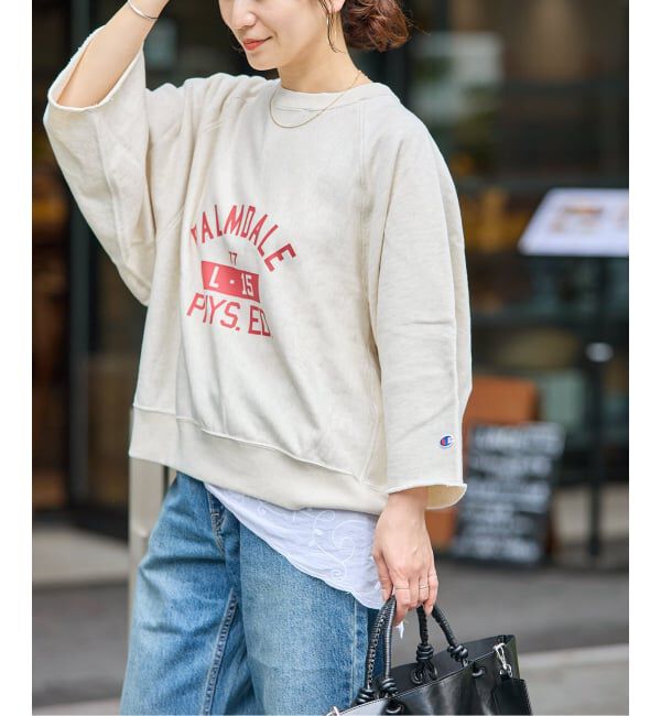 JOURNAL STANDARD「《予約》別注【CHAMPION/チャンピオン】 for JS C/N HALF SLEEVE SWEAT」|スウェット・ジャージ|