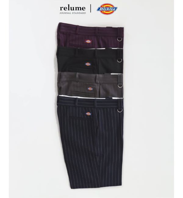 JOURNAL STANDARD relume「《予約》Dickies / ディッキーズ 別注 ピンタック ワイドスラックス」|スラックス|