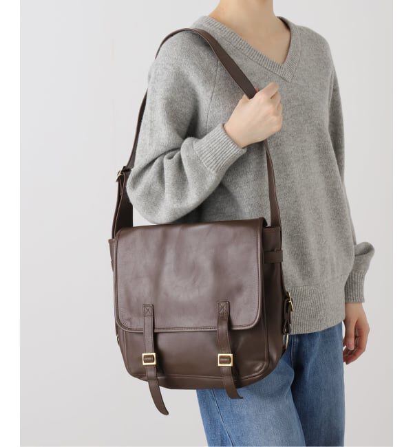 FRAMeWORK「CCU/シーシーユー flap shoulder バッグM」|ショルダー・メッセンジャー|