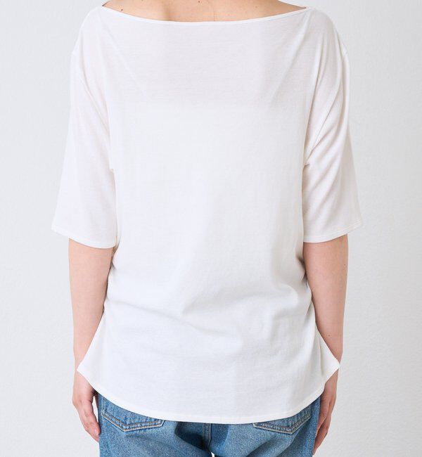  「予約【接触冷感性/マシンウォッシャブル】ゴブソデネックコンシャスカットソー」|Tシャツ・カットソー|