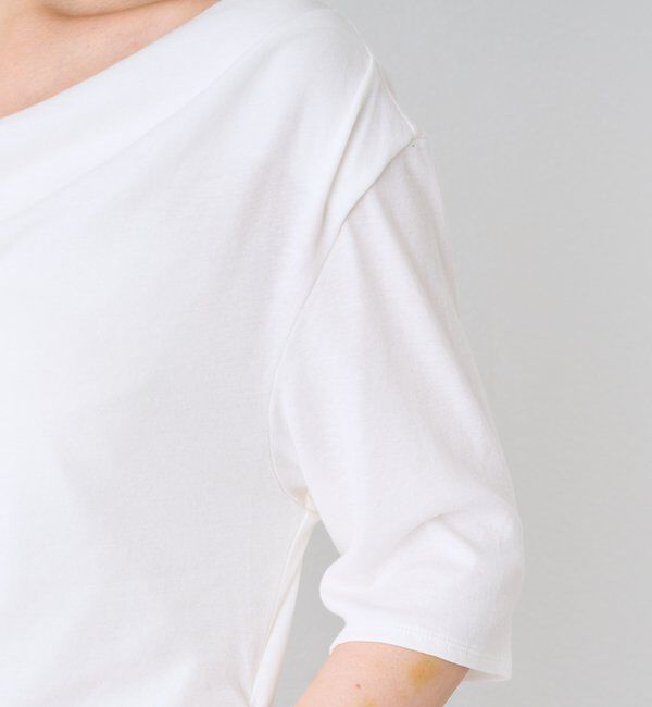  「予約【接触冷感性/マシンウォッシャブル】ゴブソデネックコンシャスカットソー」|Tシャツ・カットソー|