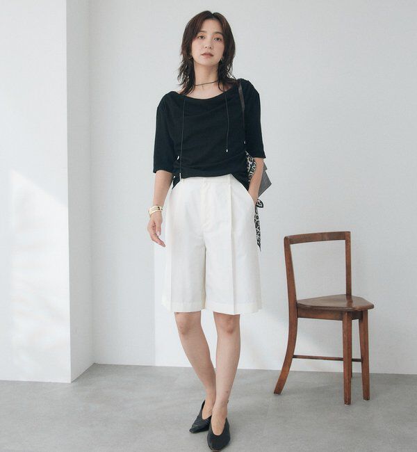  「予約【接触冷感性/マシンウォッシャブル】ゴブソデネックコンシャスカットソー」|Tシャツ・カットソー|