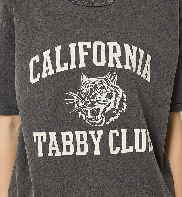 ABAHOUSE「【MIXTA/ミクスタ 】CREW NECK TABBY CAT Tシャツ」|Tシャツ・カットソー|