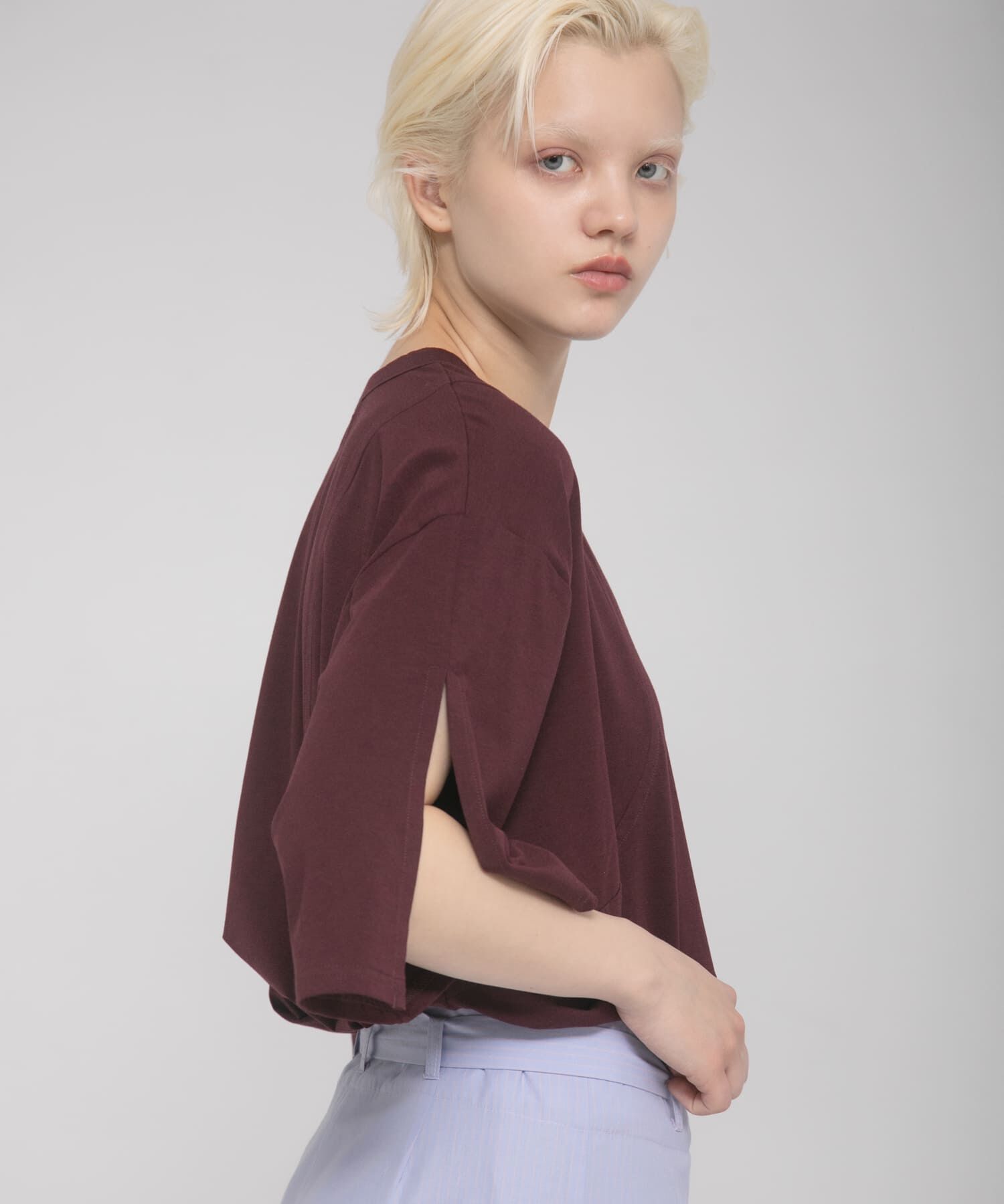 LAATO「shirring over tee」|Tシャツ・カットソー|
