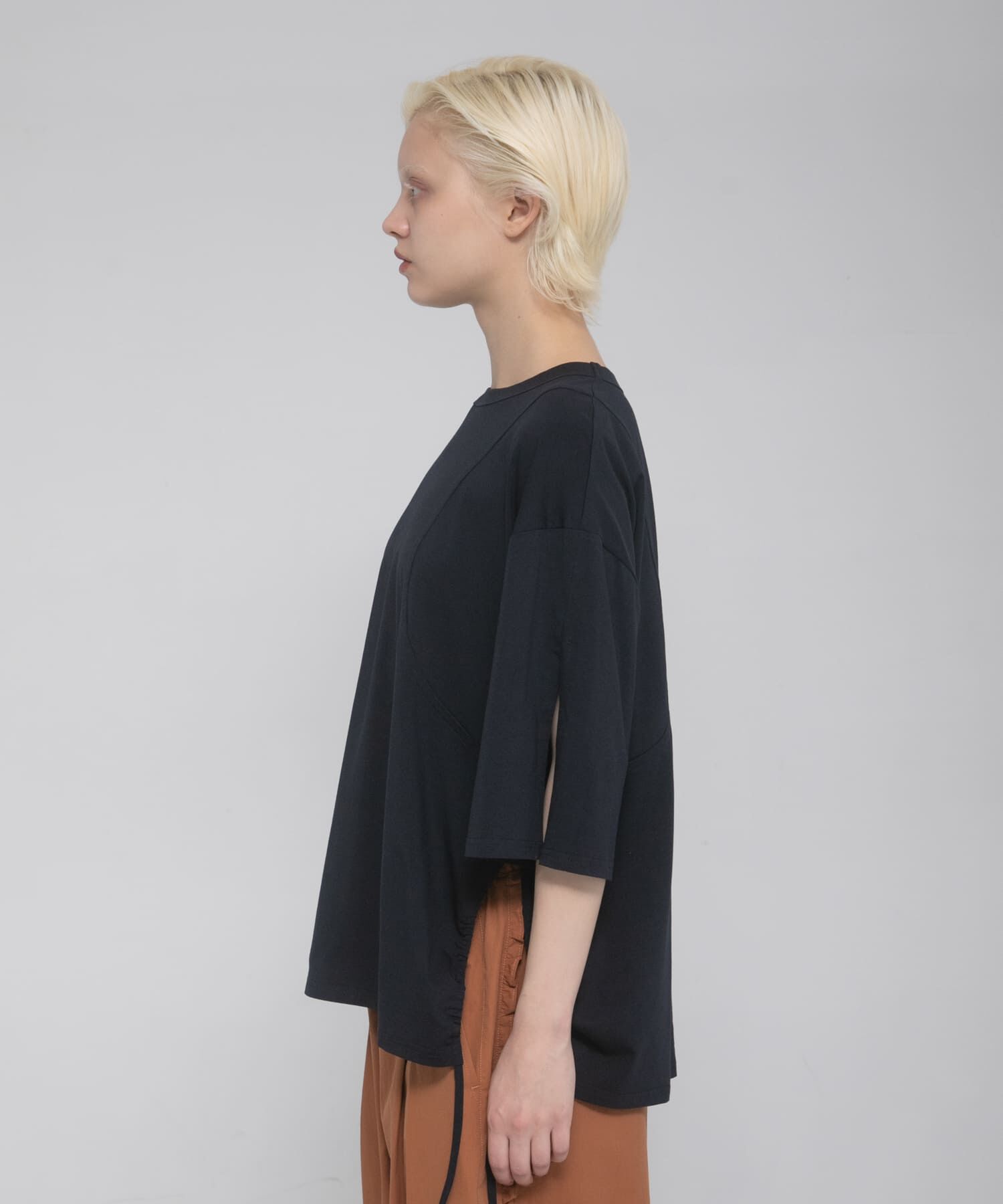 LAATO「shirring over tee」|Tシャツ・カットソー|