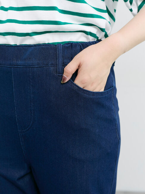 Samansa Mos2「◇【接触冷感】デニムストレッチパンツ」|その他|