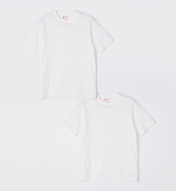 SHIPS「HANES&times;SHIPS: 別注New Japan Fit 2P パック Tシャツ(2枚組)」|インナー|