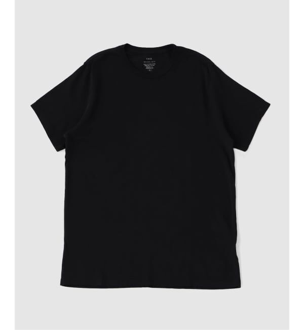 JOURNAL STANDARD「SAVE KHAKI UNITED / セーブ カーキ ユナイテッド スーピマ ジャージー Tシャツ」|Tシャツ・カットソー|ブラック