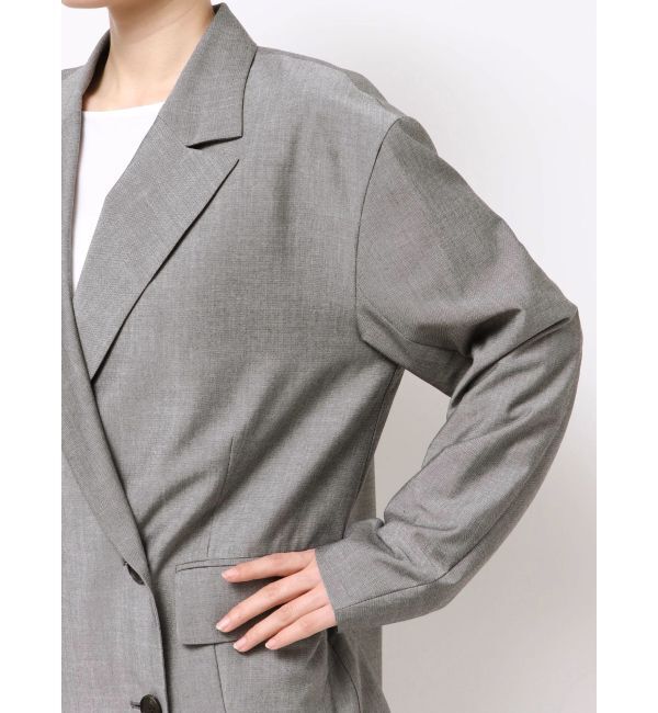 ELENDEEK「W BREAST TAILORED JK」|テーラードジャケット|