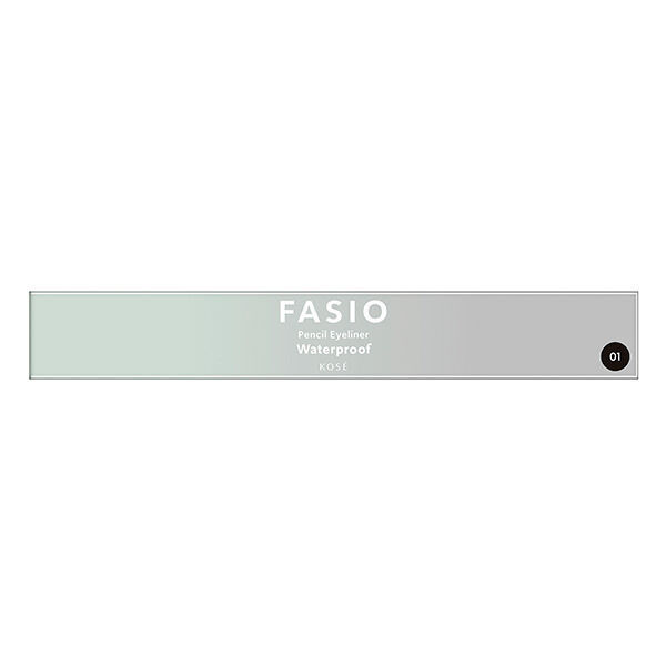  「ファシオ ペンシル アイライナー 01 ブラック 無香料 (0.1g)」|アイライナー|