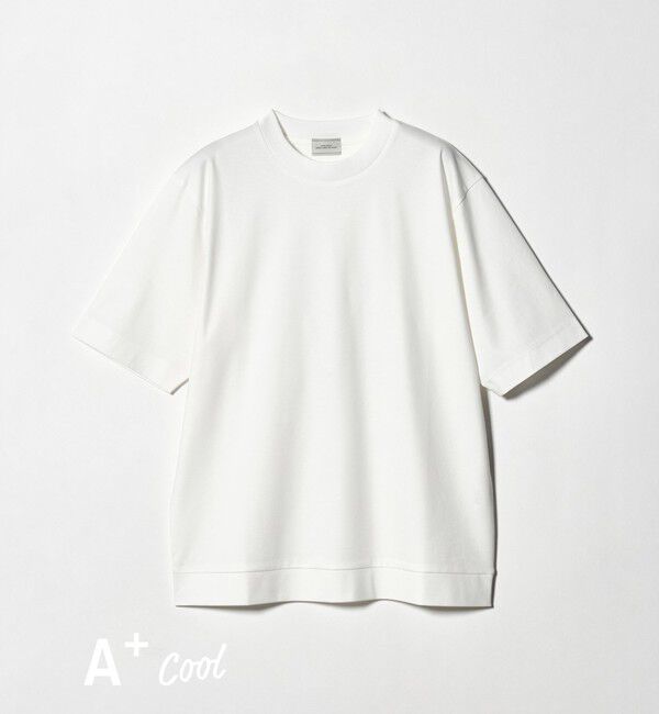 UNITED ARROWS green label relaxing「A+ COOL スムース クルーネック カットソー -接触冷感・抗菌-」|Tシャツ・カットソー|