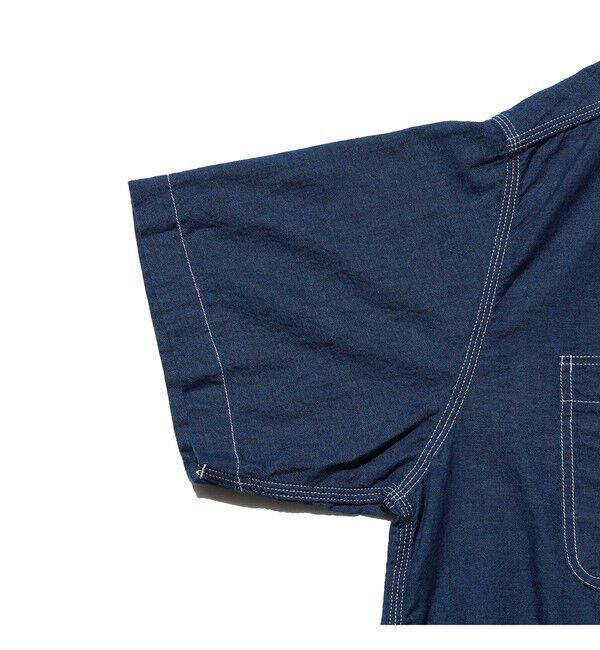 BEAMS PLUS「WORK Plain Indigo Chambray」|シャツ・ブラウス|