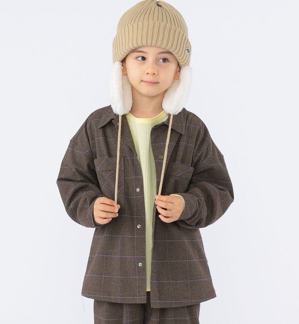 SHIPS KIDS「SHIPS KIDS:100～130cm / チェック シャツ アウター」|その他|