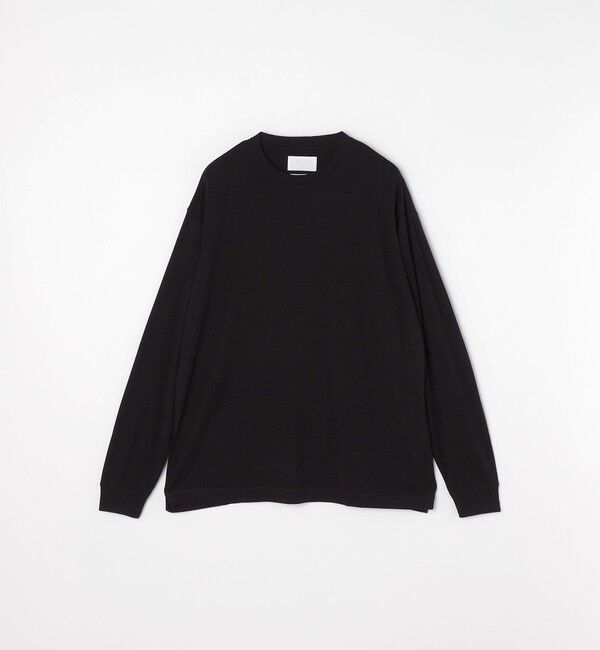 SHIPS any「SHIPS any: 〈手洗い可能〉バンブー レーヨン ウール混 ルーズ ロングスリーブ Tシャツ ［BRIOS］◇」|Tシャツ・カットソー|