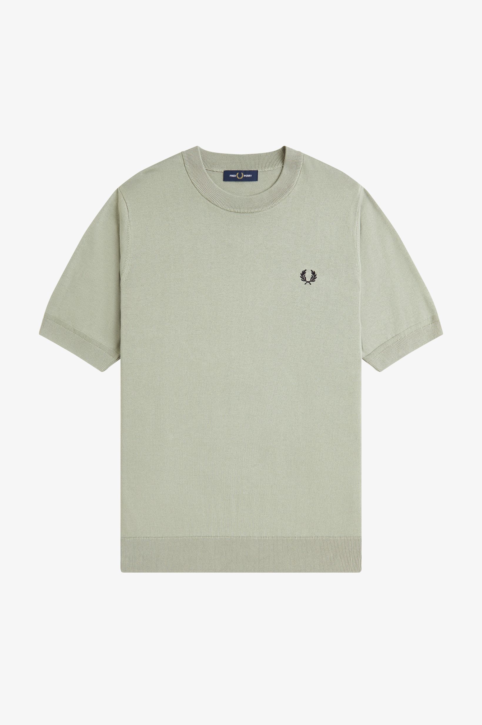 FRED PERRY 「Cotton Knitted T-Shirt／コットンニットTシャツ」|ポロシャツ|