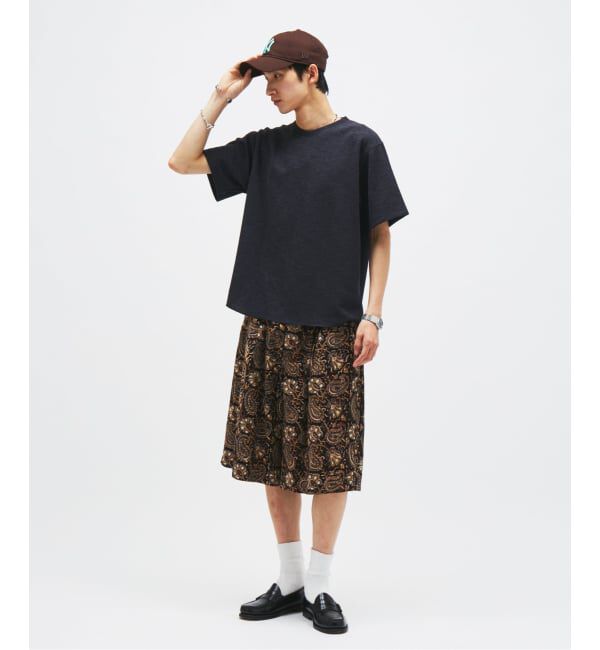 JOURNAL STANDARD「リネン ライク ダブル フェイス Tシャツ」|Tシャツ・カットソー|