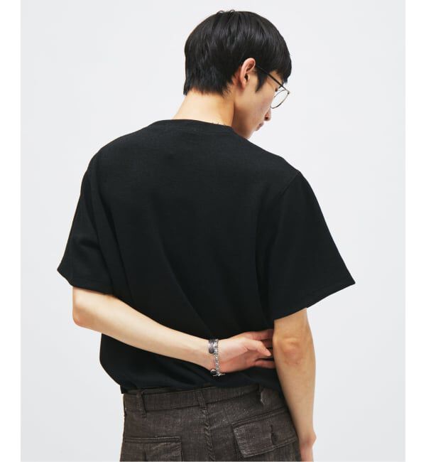 JOURNAL STANDARD「リネン ライク ダブル フェイス Tシャツ」|Tシャツ・カットソー|