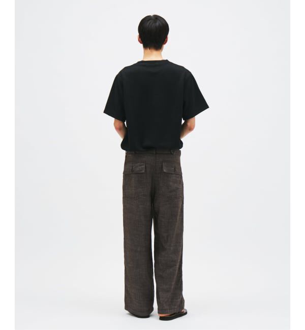 JOURNAL STANDARD「リネン ライク ダブル フェイス Tシャツ」|Tシャツ・カットソー|