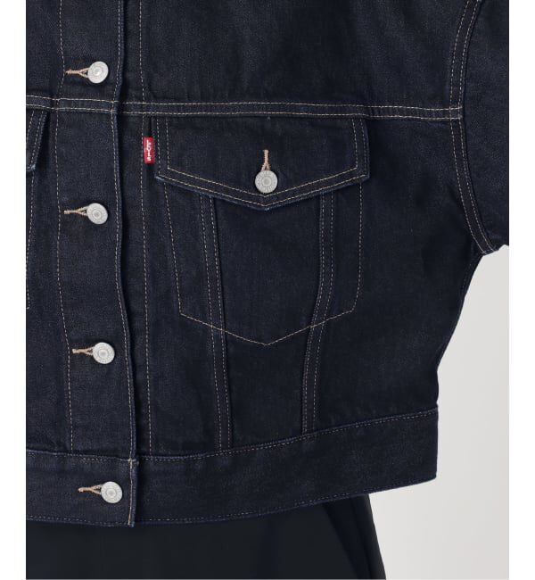 Spick and Span「《別注 / 予約》LEVI&rsquo;S for Spick & Span LOOSE CROP TRUCKER」|デニムジャケット|