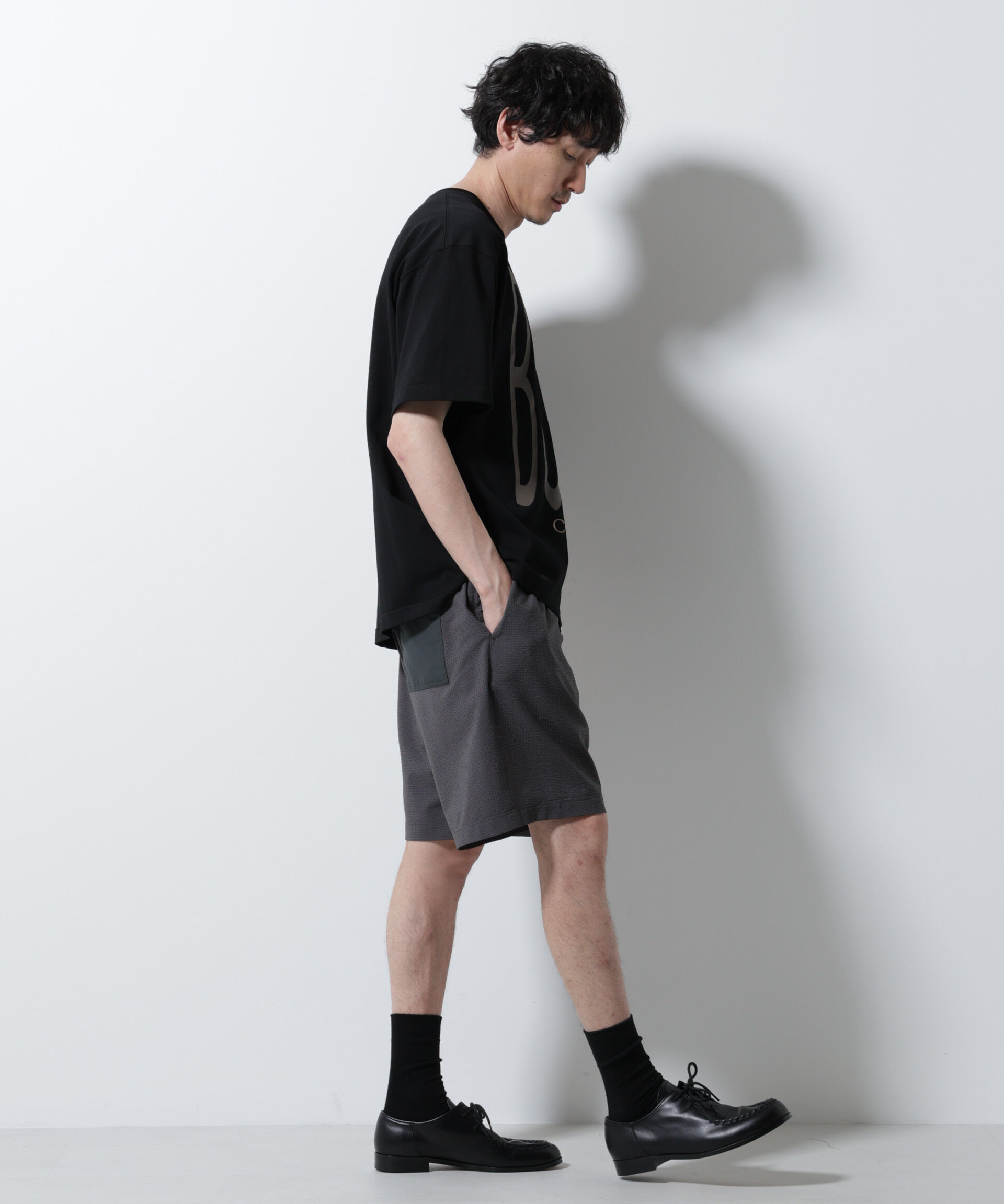 nano･universe「「BOHO CHIC」エディトリアル プリントTシャツ」|Tシャツ・カットソー|