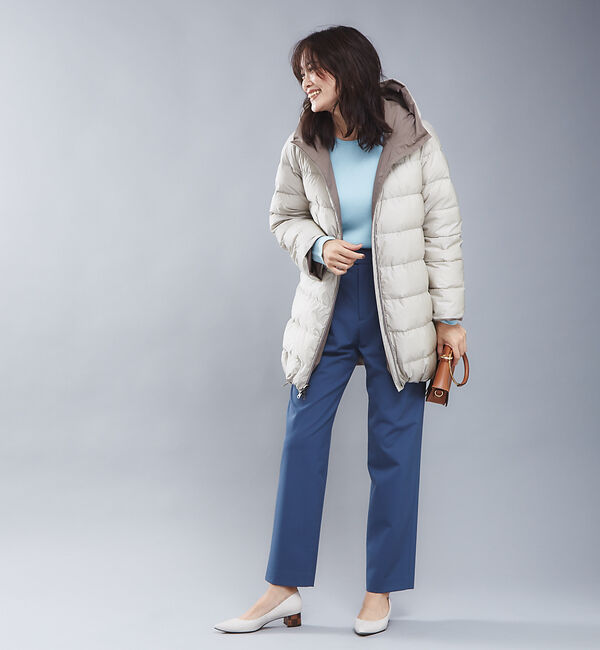 qualite「ウールギャバ2タックパンツ」|その他|