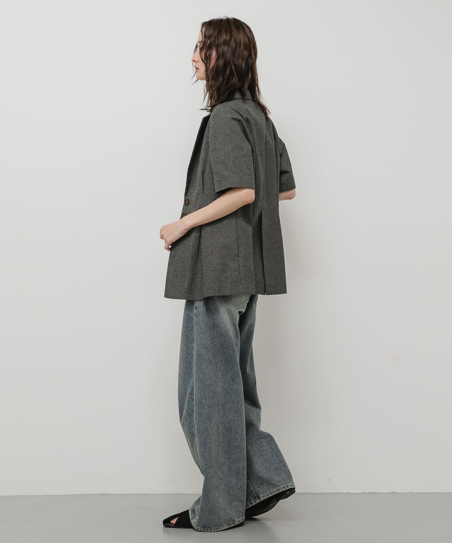 SENSE OF PLACE by URBAN RESEARCH「Vカットアシンメトリーパンプス」|パンプス|