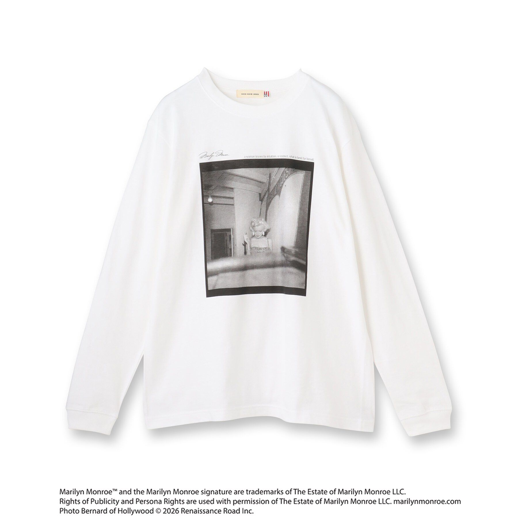 UNTITLED「【MARILYN MONROE】GOOD ROCK SPEED ロングスリーブTシャツ」|Tシャツ・カットソー|