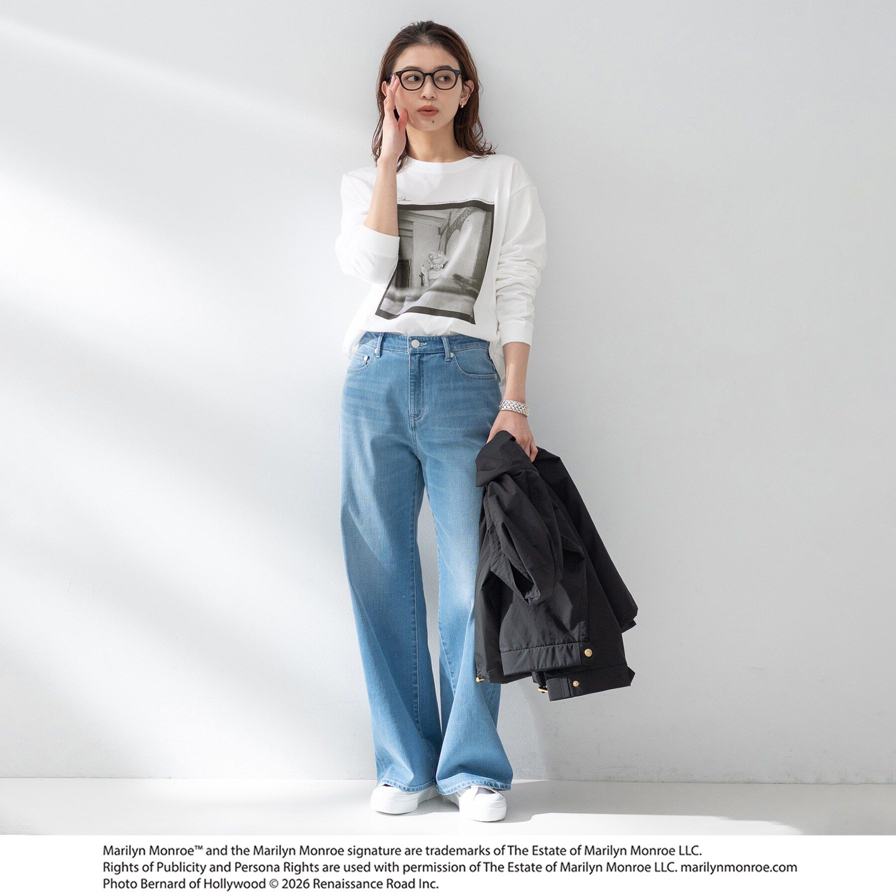 UNTITLED「【MARILYN MONROE】GOOD ROCK SPEED ロングスリーブTシャツ」|Tシャツ・カットソー|