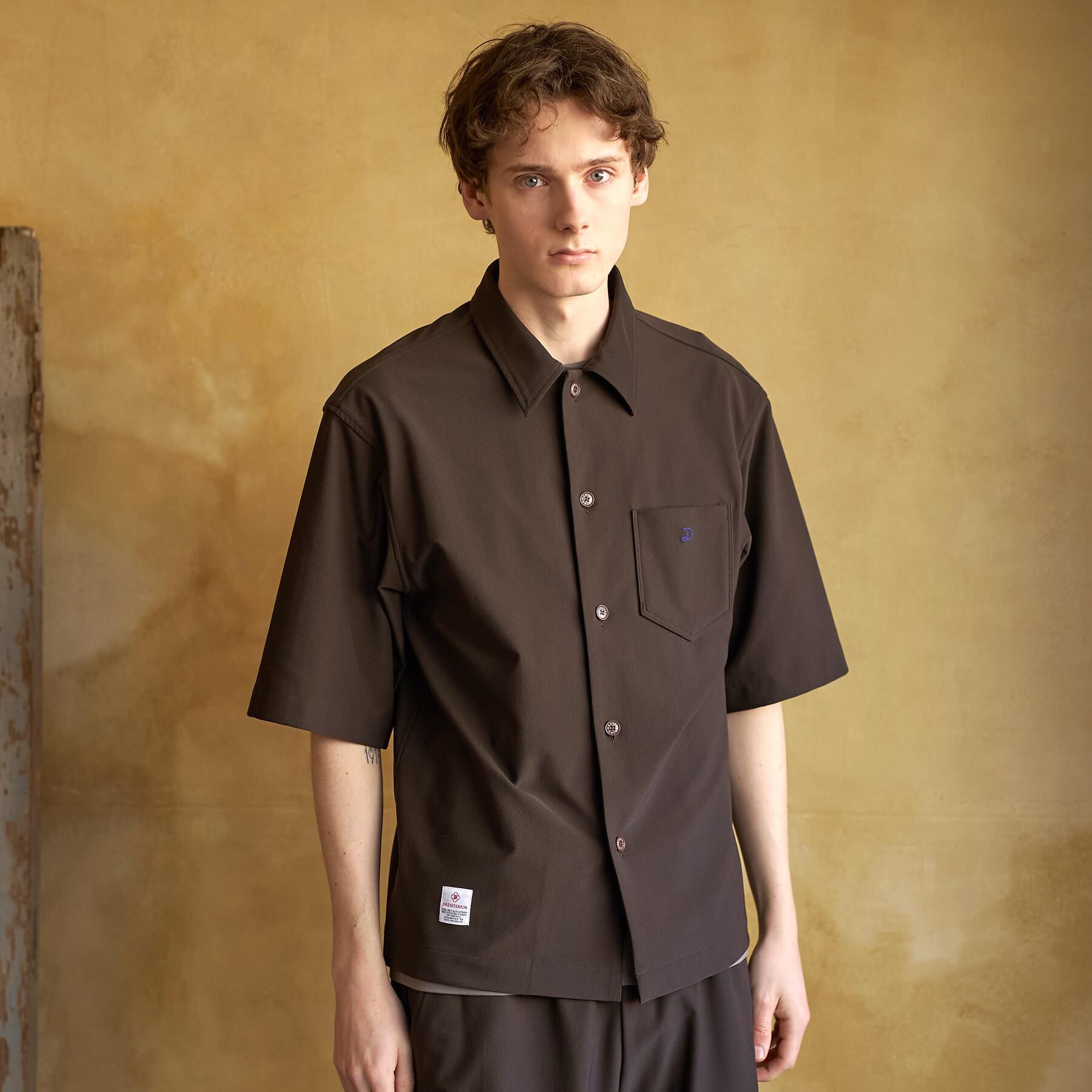 DRESSTERIOR「【接触冷感/UVカット/ウォッシャブル/Safari5月号掲載】AIRTOOL ハーフスリーブシャツ」|シャツ・ブラウス|