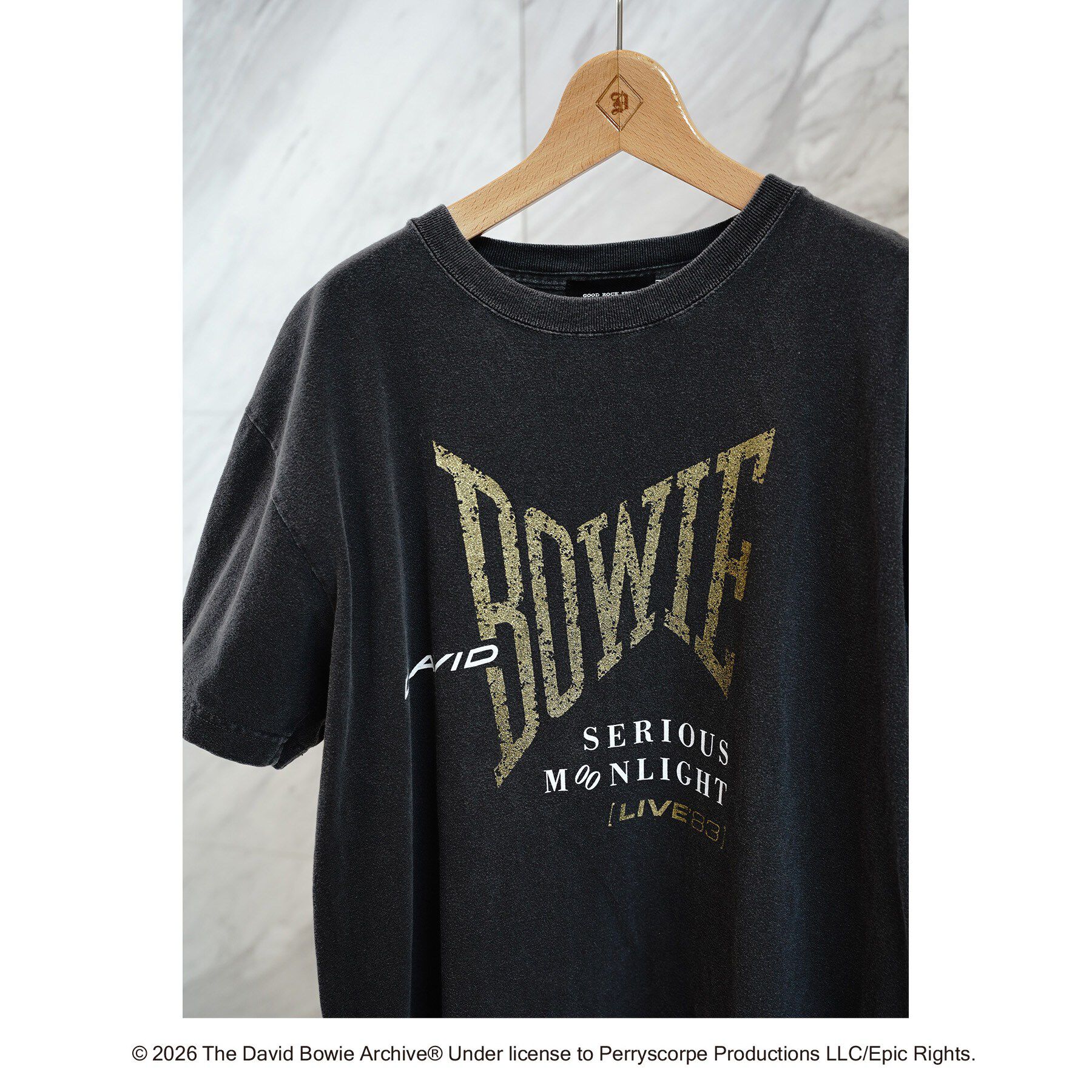 DRESSTERIOR「GOOD ROCK SPEED（グッドロックスピード）DAIVD BOWIE Tシャツ」|Tシャツ・カットソー|