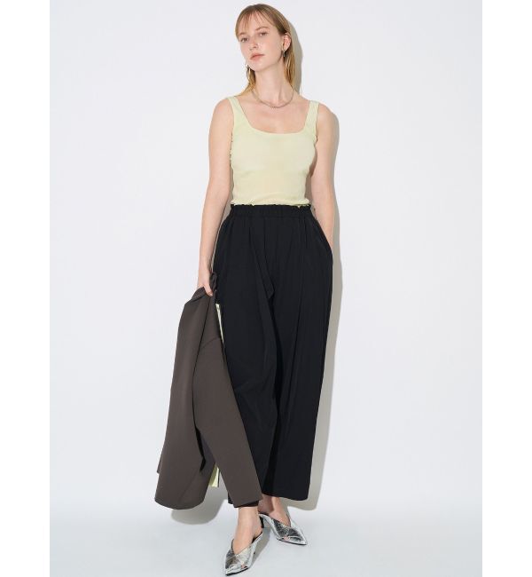 ELENDEEK「FROCKY TULLE PAD TANK」|タンクトップ|