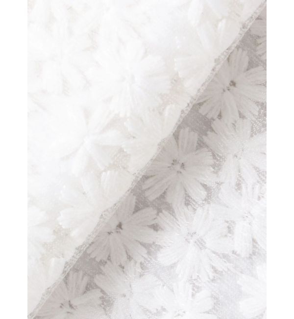 ELENDEEK「EMBROIDERY I-LINE SK」|スカート|