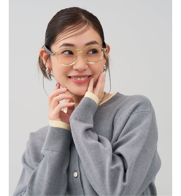  「Zoff｜JOURNAL STANDARD relume ジャーナルスタンダードレリューム  ボストン型 メガネ |  レンズ交換券付」|メガネ|