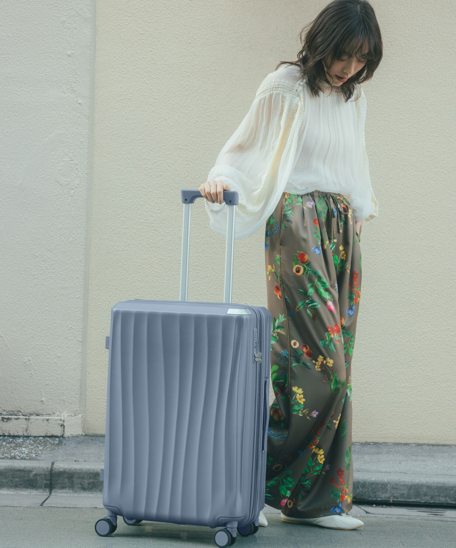 W&.Day/Night「W&.Day/Night スオラ スーツケース Mサイズ 63／78L  09102」|キャリーケース|