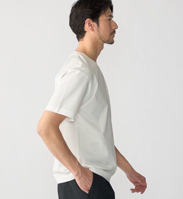 SHIPS「SHIPS:〈接触冷感/洗濯機可能/抗菌防臭〉COOL TOUCH サマー Tシャツ」|Tシャツ・カットソー|