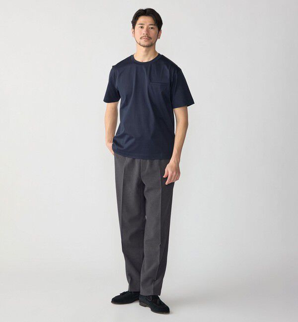 SHIPS「SHIPS:〈接触冷感/洗濯機可能/抗菌防臭〉COOL TOUCH サマー Tシャツ」|Tシャツ・カットソー|