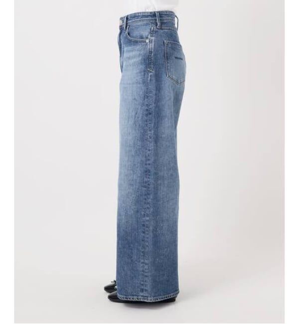 IENA「《追加予約》YANUK/ヤヌーク 別注 MARY Baggy straight デニムパンツ」|デニム|