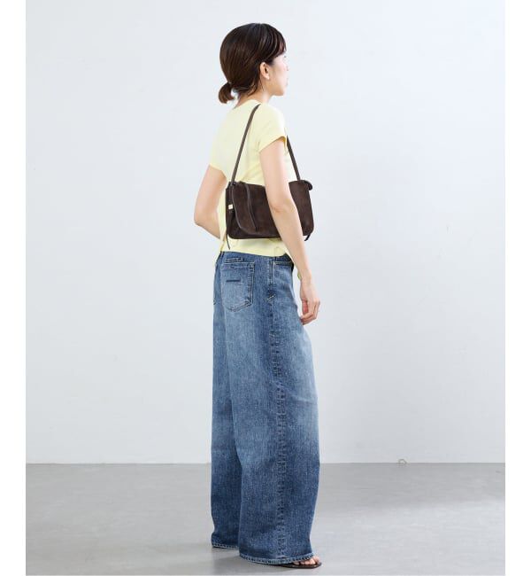IENA「《追加予約》YANUK/ヤヌーク 別注 MARY Baggy straight デニムパンツ」|デニム|