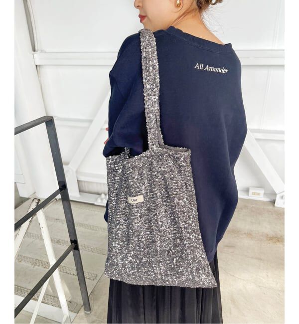 Spick and Span「《WEB限定 / 追加》Uhr / ウーア spangle Tote Bag」|トートバッグ|