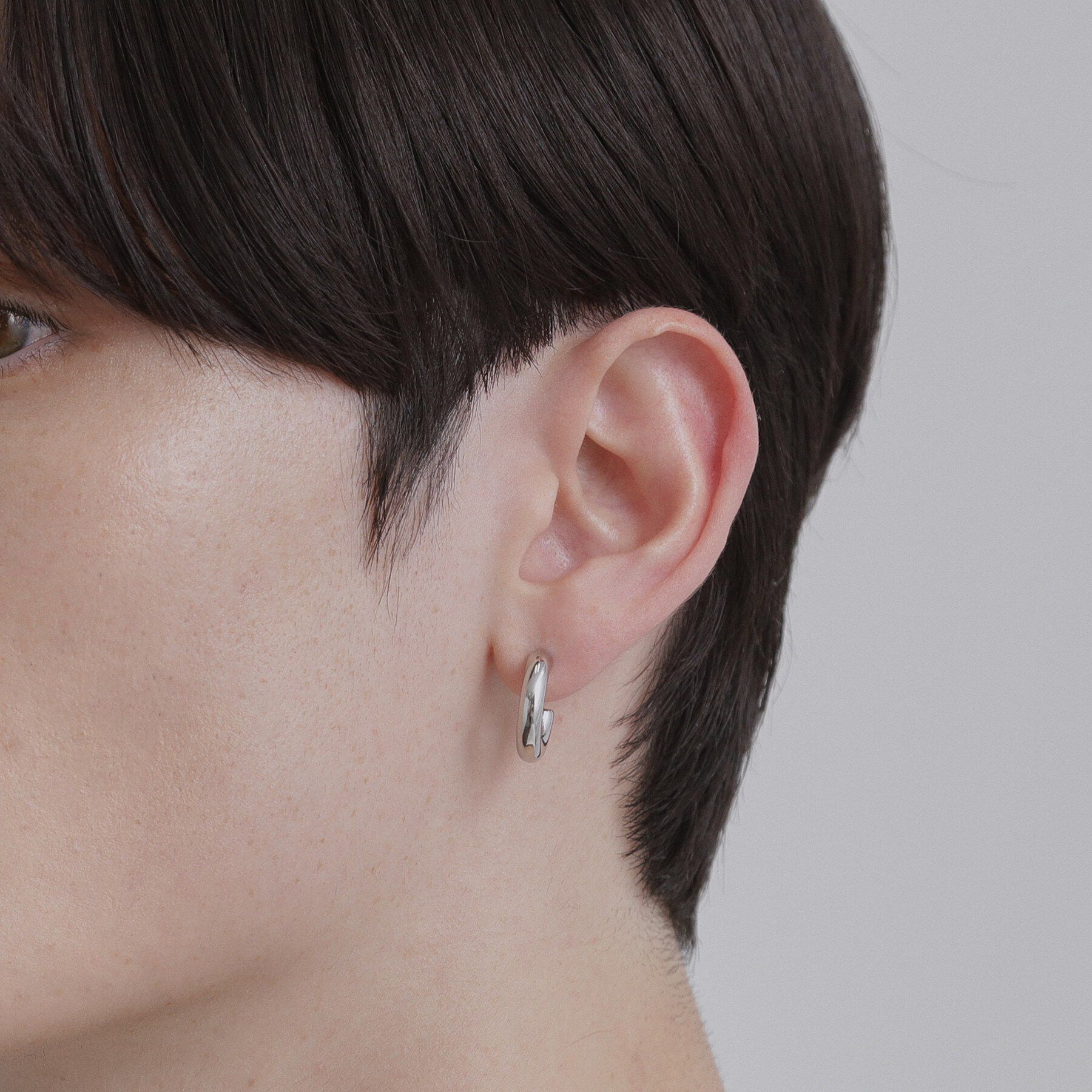 tk.TAKEO KIKUCHI「【ステンレス】フープピアス」|ピアス|