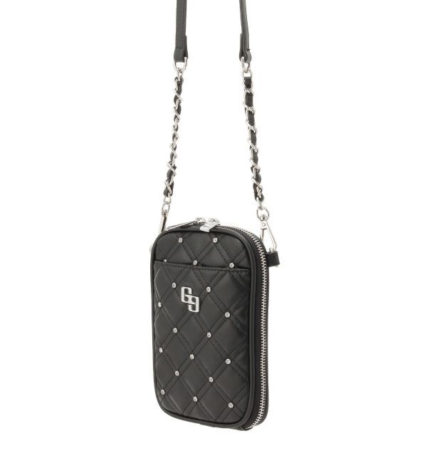 GYDA「GG bijou quilting ミニショルダーBAG」|ショルダー・メッセンジャー|