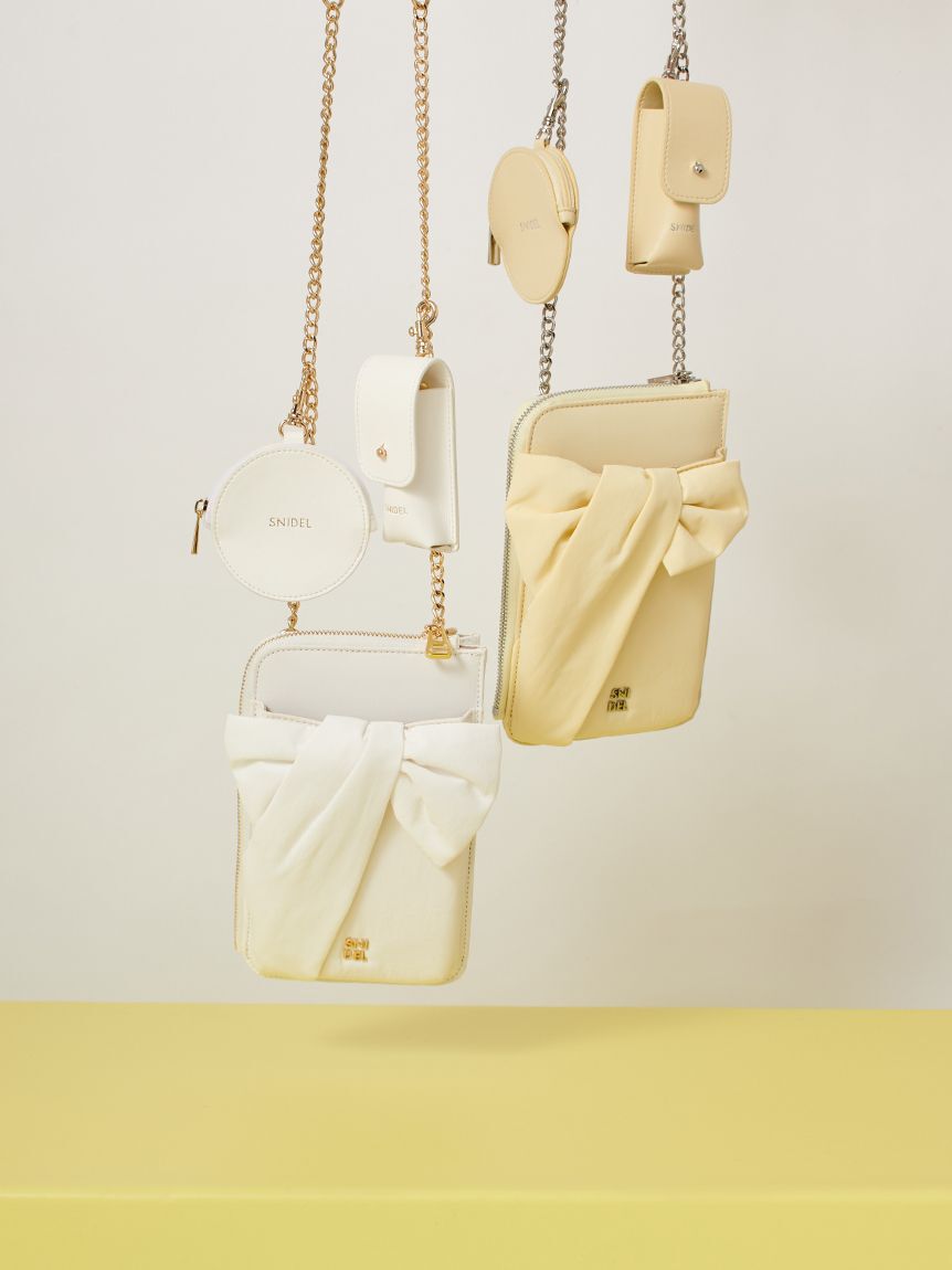 SNIDEL「【WEB限定カラーあり】パフィーリボンミニショルダー」|ショルダー・メッセンジャー|