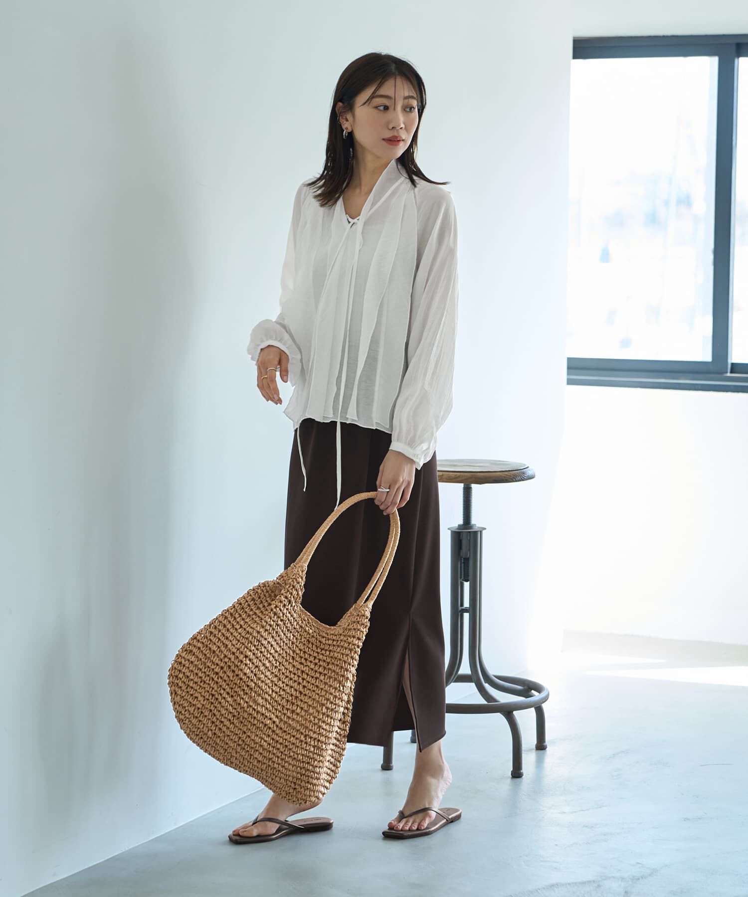 STYLE DELI「軽くてこなれたペーパー素材トートバッグ」|トートバッグ|