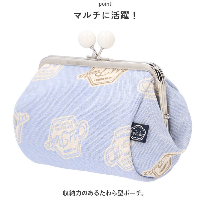 BACKYARD FAMILY「がま口 ポーチ 通販 Old Resta 小物入れ 化粧ポーチ 化粧品ポーチ メイクポーチ」|その他|